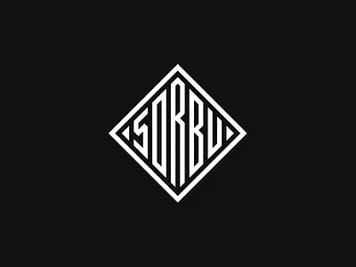Sorbu brand branding geometry identity logo logo design logotype typo typogaphy