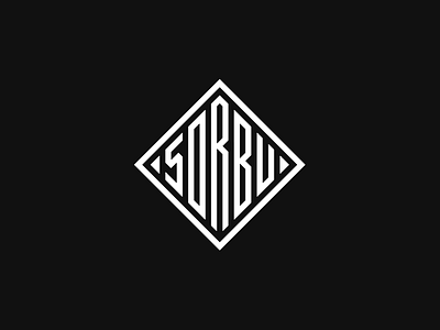 Sorbu brand branding geometry identity logo logo design logotype typo typogaphy