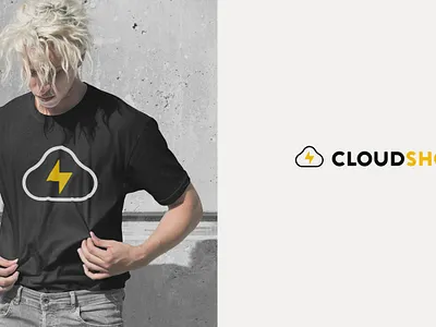 Cloudshot app logo agency black brand branding grid logo identity logo logogrid minimal mockup type