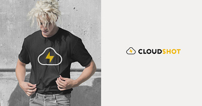 Cloudshot app logo agency black brand branding grid logo identity logo logogrid minimal mockup type