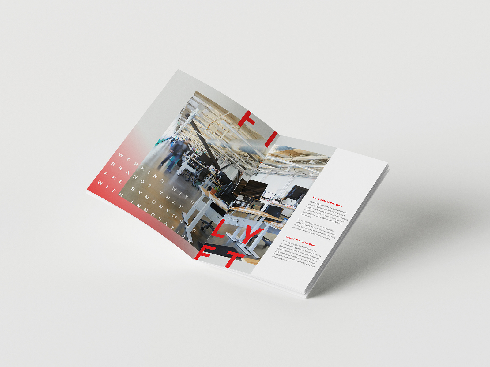 Enwork Corporate Brochure Design by Katie VanFarowe on Dribbble