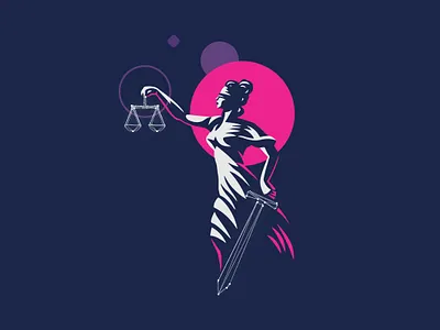 Themis clean illustration inspire justice themis