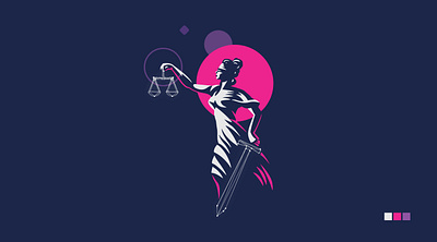 Themis clean illustration inspire justice themis