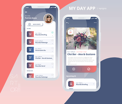 MY DAY APP ~inprogress app design ui uidesign ux uxdesign