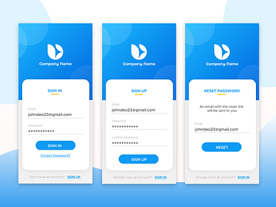Login Sign up Concept adobe illustrator adobe photoshop adobe xd figma