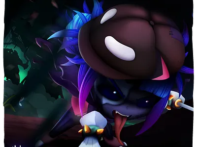 Flister, Time To Assasinate assassin clown dash flister game game art game design league of legends mobile art riot games splashart