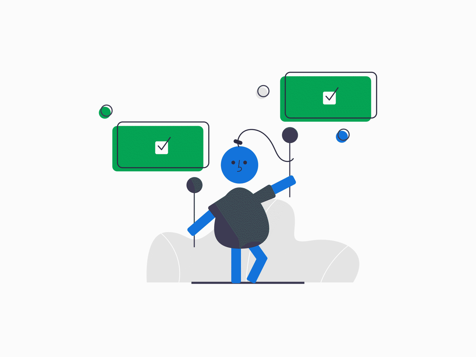 Success Screen Animation animation animation 2d app design branding button design illustration ios ui ux