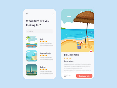 Travel App app design design simple ui travel travel agency travel app travel website traveling travelling ui ui design