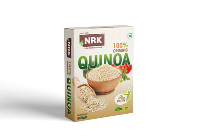 Quinoa branding food packaging organic food packagingdesign