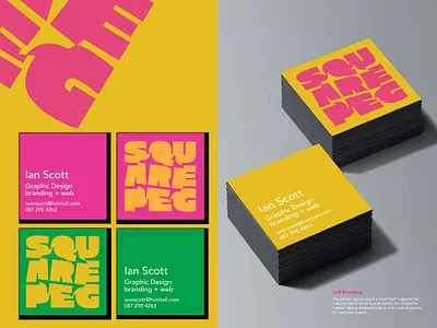 business card branding design