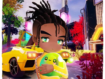 Yung Bans - Misunderstood 3d 3d art animation anime animeart car green maplestory pokemon pokemon go slime sportcar unity yellow car yung bans