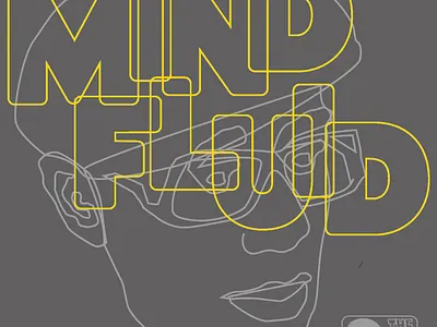 mind fluid design illustration typography vector