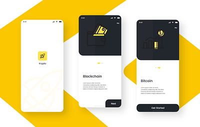 Krypto @app @design @ui @uidesign @uiux @webdesign @prototyping @uiux design @uxdesign app banking crypto crypto wallet mobile app mobile ui