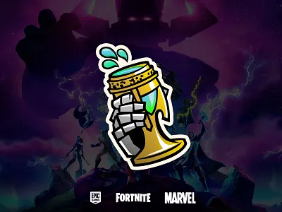 Fortnite Chapter 2 Season 4 emoticons - Dr Doom avengers comics doom fortnite illustration marvel ui video game villain