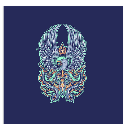 Garuda collaboration designer digital art illustration illustrator indonesia