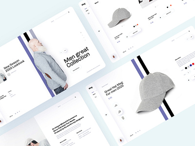 Meg - Fashion Store accessories clean clothing creative design ecommerce fashion interface landing page minimal shopping store typography ui ui design ux ux design website