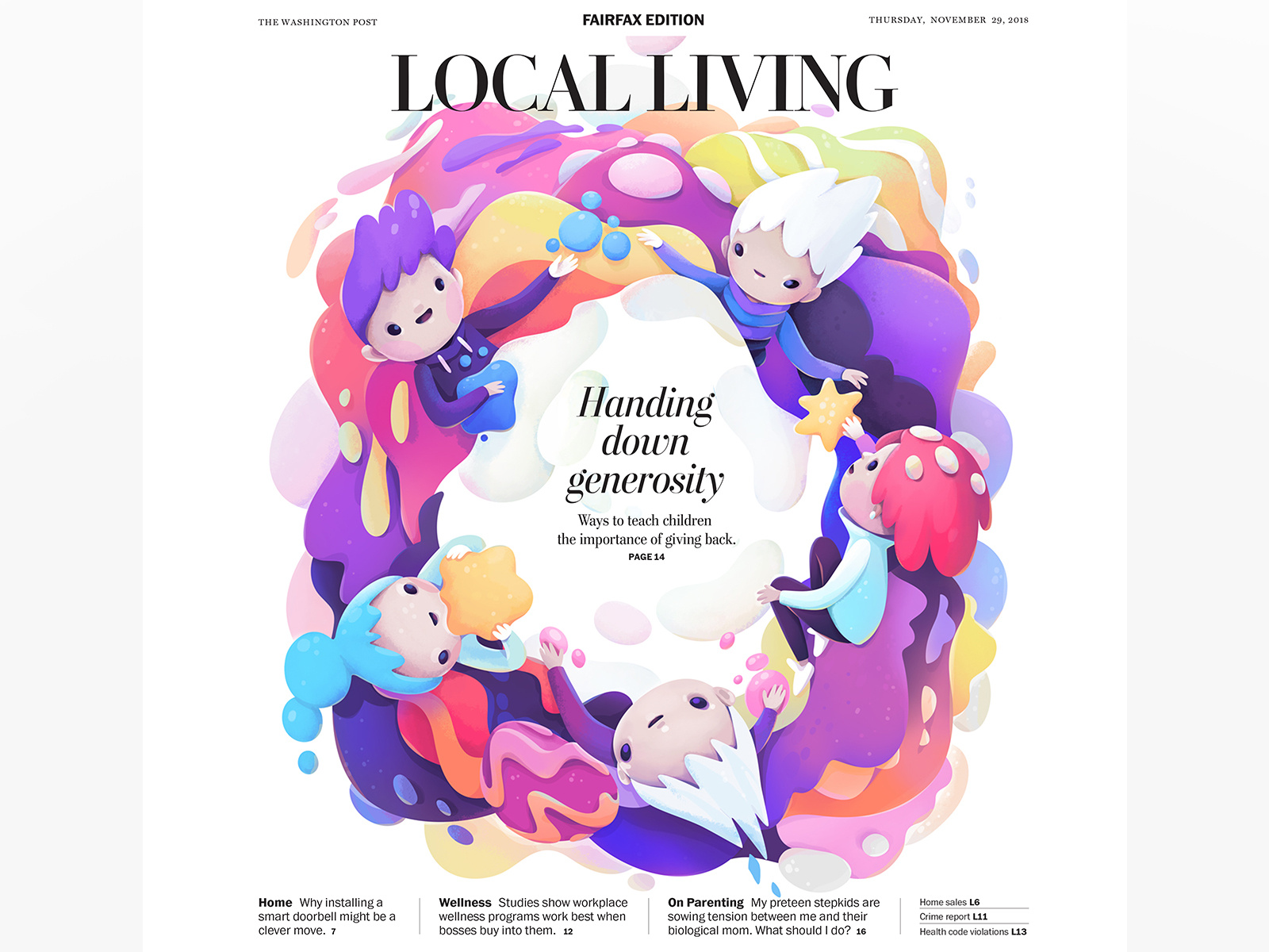 Example of Editorial Illustration