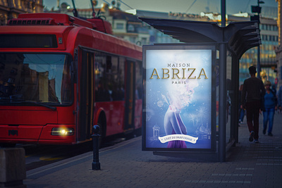 Abriza brand design luxe luxury logo