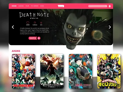 VVVVID - Site anime clean design film graphic design illustration inspiration minimal movie netflix site site design tvseries ui vector vvvvid