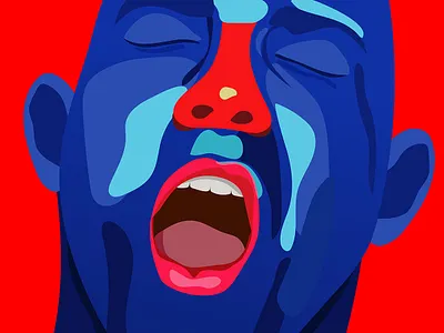 Orgasmo SerieUno digitalart illustration orgasm orgasmo portrait