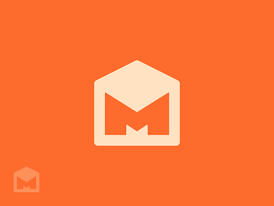 Movism brand brand identity brand identity design branding exploration home house logo housing icon identity logo logo mark logo mark design m letter logo m letter mark monogram moving company orange symbol