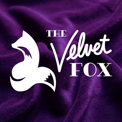 The Velvet Fox branding logo