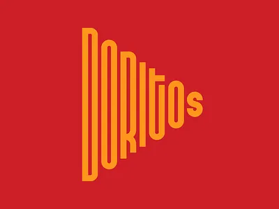 Doritos design doritos faelpt graphic design instagram lettering letters logo type typedesign typography