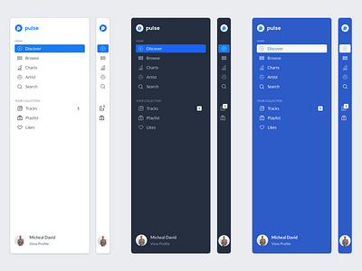 Sidebar Navigation design menu menubar mobile design navbar navigation menu sidebar sketch ui user experience user interface ux