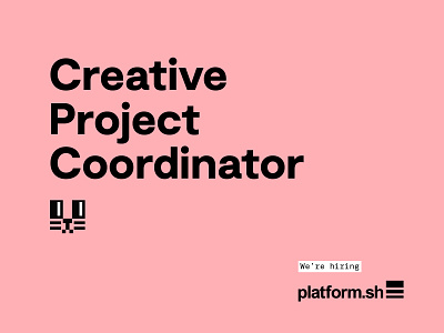 Creative Project Coordinator coordinator hiring job project management tech