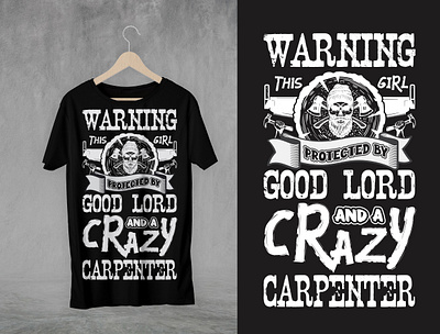 Carpenter T shirt Design custom tshirt design illstration merch amazon merch design redbubble teespring tshirt tshirt art tshirt design tshirt mockup