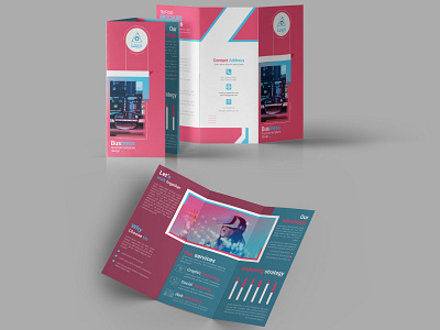 Trifold Brochure Design 300dpi amazing design best concept black branding brochure template business clean cmyk corporate brochure creative creative concept creative design design illustrator layered logo multipurpose printdesign trifold brochure