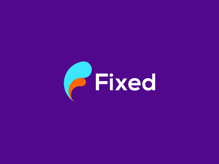 Modern F logo by Nayeem Mondol on Dribbble