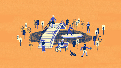 ++ citi design funny illustration vector web