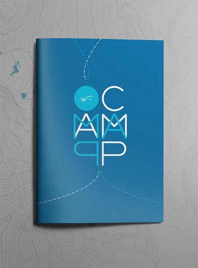 MAP CAMP brand creative direction custom curated maps design hike hike with kids identity illustration maps myth thewayfindercompany typography