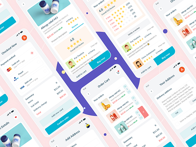 WSA Pharma - Medicine Delivery App UX app app design app ui apple business flutter iosapp medicine medicine app ui medicine delivery mobile app design online medicine pharmacy pharmacy app ui shopify shopping shopping app ui ux web design