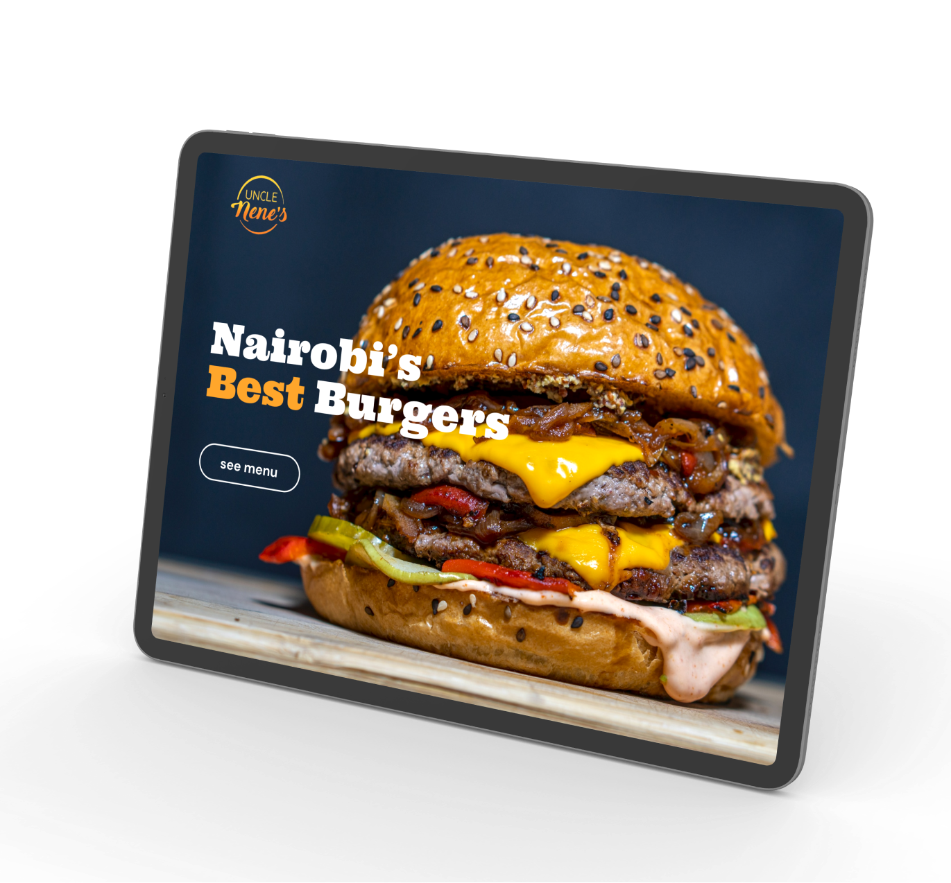 A Revamp of Uncle Nene's Burgers Website by Njeri Mugure on Dribbble