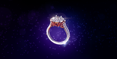 Zales Disney Collection / Render graphic design product rendering
