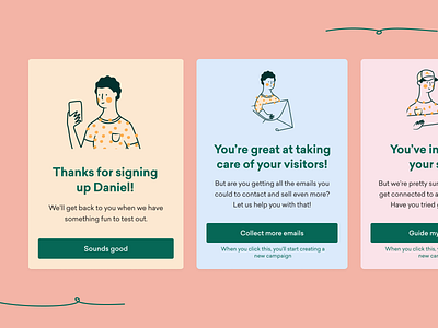 Dialogs for stuff branding dashboad design figma illustration minimal modal modal box scribble sleeknote ui ux