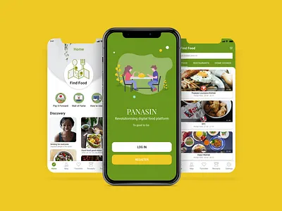 Panasin Foods adobe adobe photoshop adobe xd branding ui vector