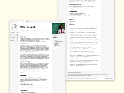Wikipedia Redesign blaqmac blaqmac ui design ui design challenge uiuxdesign wikipedia