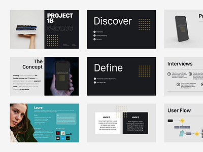 Case Study Presentation Deck clean clean ui deck design figma figma design flat minimal persona presentation presentation design presentations product design slide ui user experience user flow user research ux uxui