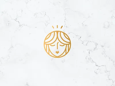 DERMI GLOW branding design flat logo minimal typography vector