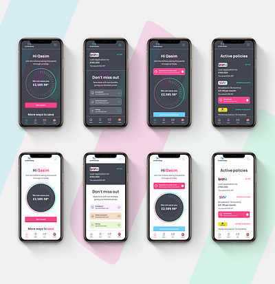 Mobile App Concept android brand design illustration interaction ios mobile strategy ui ux visual