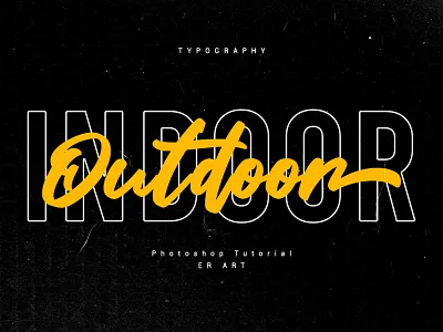 Ouline Text Effect adobe adobe photoshop design effect outline outline text effect photoshop text text effect text effect photoshop typography typography art typography design