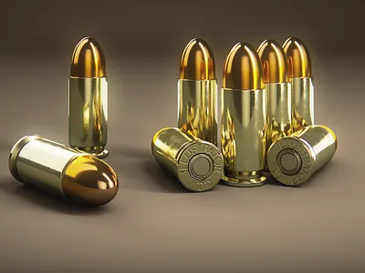 Ai Bullet 3d bullets c cc forc. forcellini claudio gold illustrator maya metal metalic nuke sardinia cgi v ray