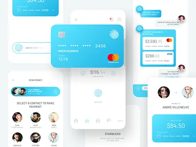 Ultimate Payment App Design adobe photoshop app banking business creditcard dashborad design light mobile mode money payment paymentscreen purple sketch transfer ui ux