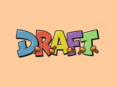 D.R.A.F.T. logo branding calligraphy and lettering artist design lettering logo print design type typography vector