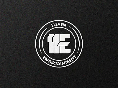 11 Entertainment Logo design branding design illustrator logo minimal vector