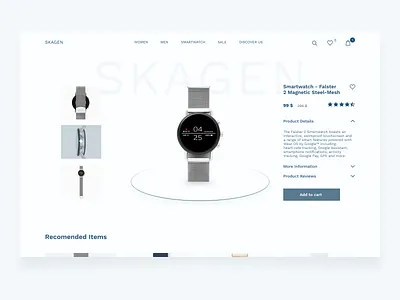 Concept of online-store good page design ecommerce ecommerce design typography ui ux web webdeisgn website
