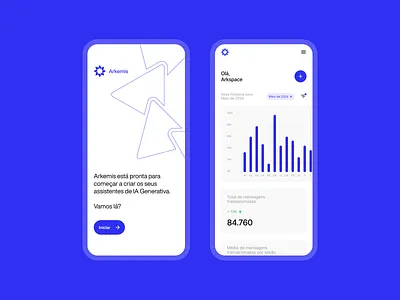 Arkemis ai design digital product interface interface design ui